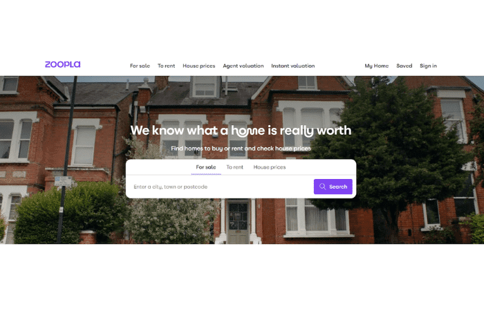 Zoopla Property Search