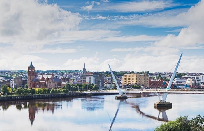 Londonderry, Northern Ireland - cheapest places to live in the UK