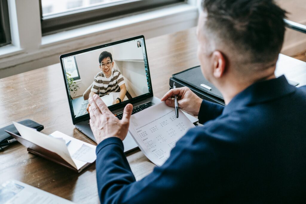 Person on a video call - Assets For Life