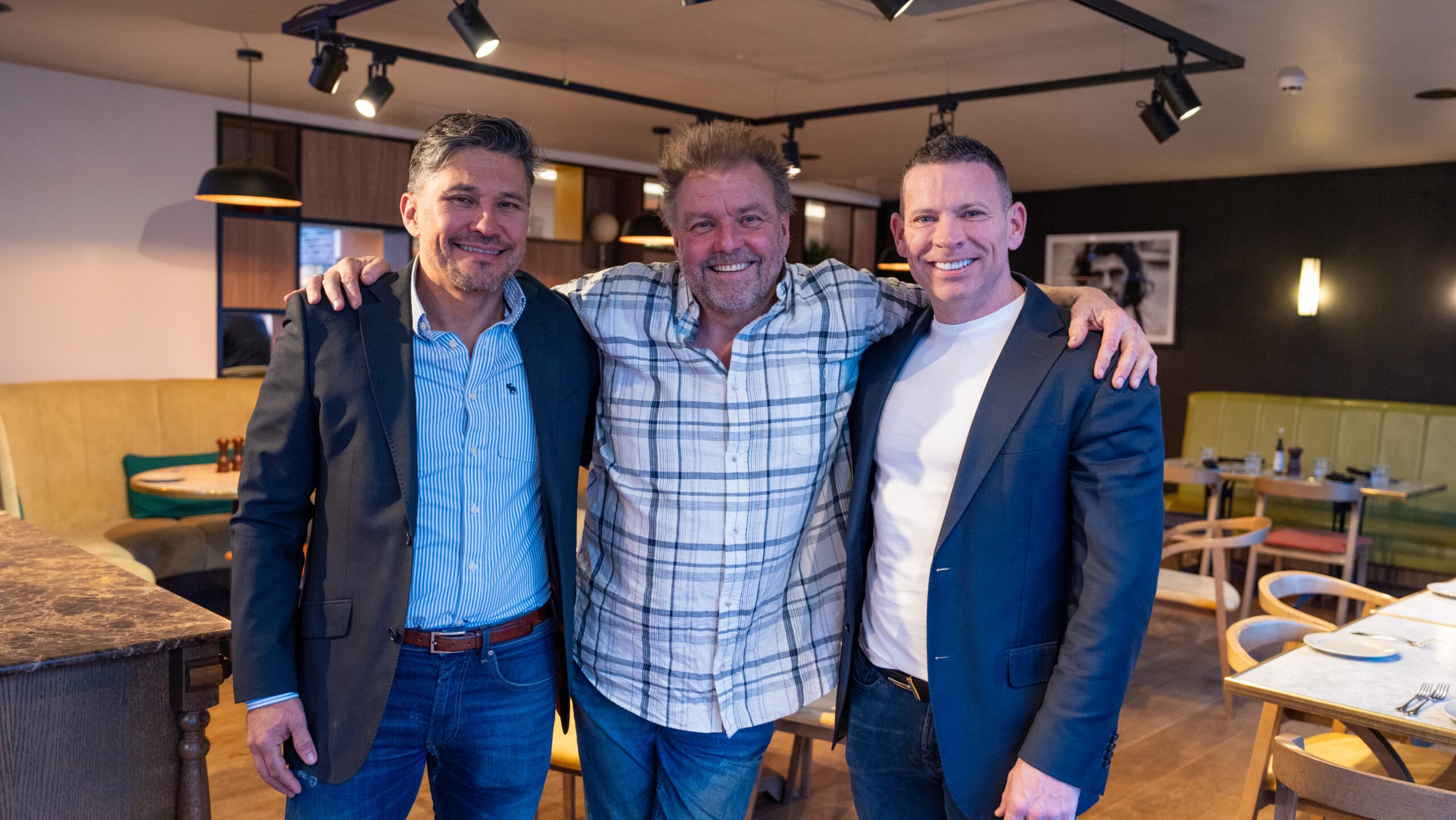 Assets For Life co-founders with Martin Roberts