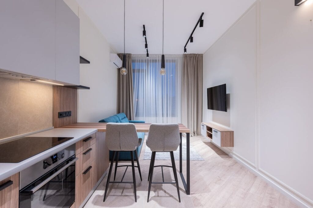 Luxury rent to rent HMO open plan living room - Assets For Life
