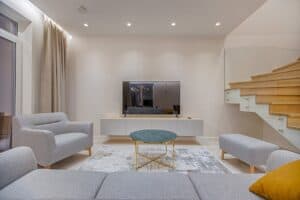 serviced accommodation living room - Assets For Life