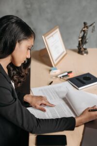 Solicitor reading a contract - Assets For Life
